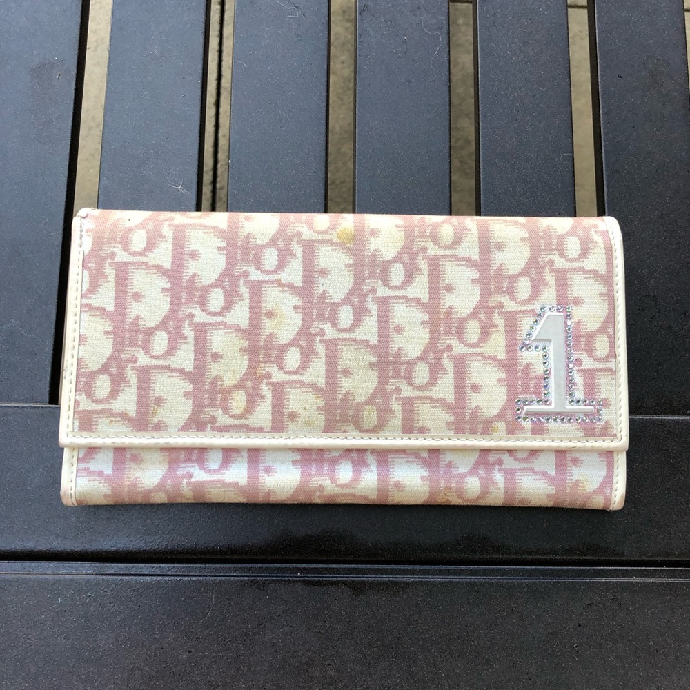 Dior Trotter Monogram Continental Wallet